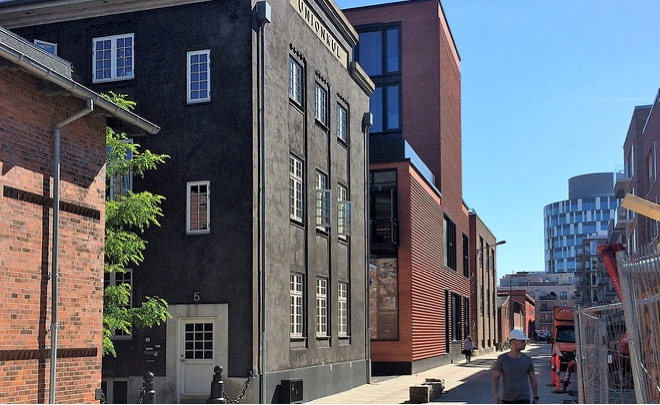 Kanonhuset i Nordhavn - besøg hos Entasis