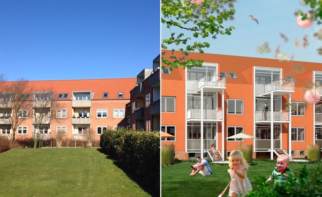 Energirenovering af Toftebo almene boliger