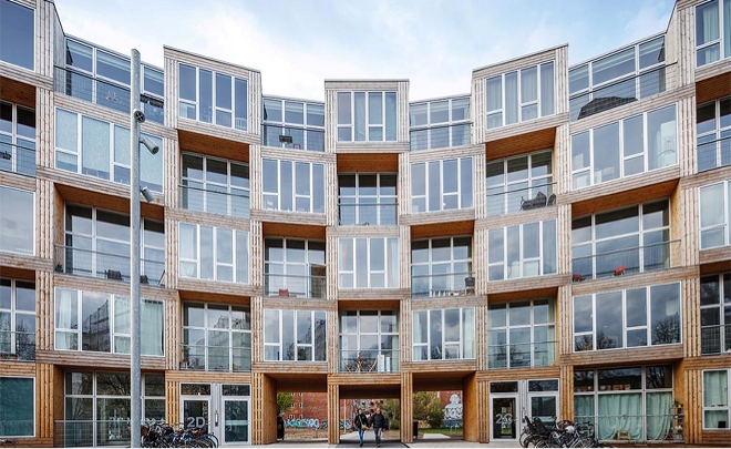 Prisbelønnede almene boliger på Dortheavej