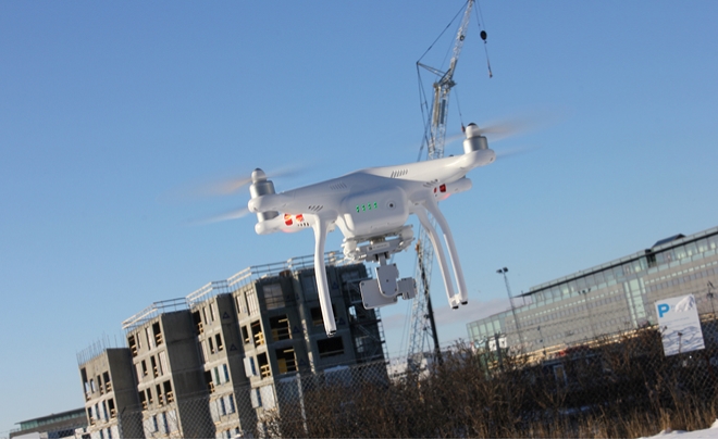 Droner og digitalisering i byggebranchen