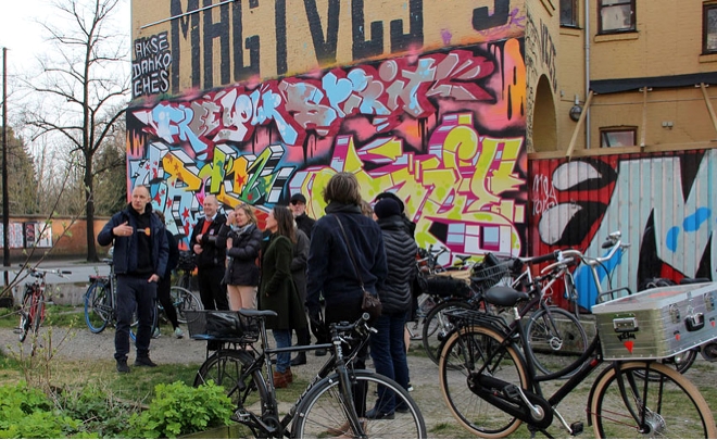 Graffiti og byrumskunst - online introduktion og byvandring på egen hånd