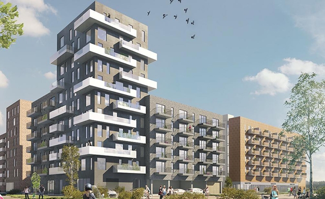 Den Grønne Fatning - nye boliger i Herlev