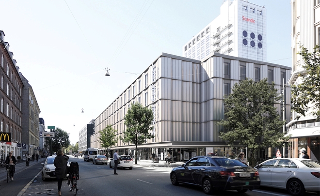 Byggepladsbesøg i Falkoner Centret