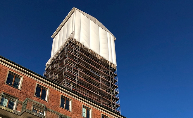 Renovering af Frederiksberg Rådhustårn