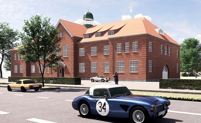 Classic Car House – nyt bilmuseum i historiske omgivelser
