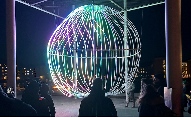 Copenhagen Light Festival 2025 - lysvandring i byen