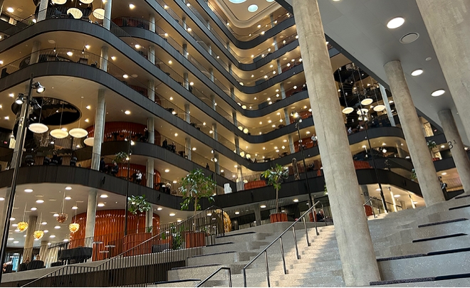 Danske Banks hovedsæde i Postbyen