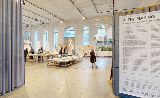 Kunstneriske metoder i design og arkitektur - en udstilling