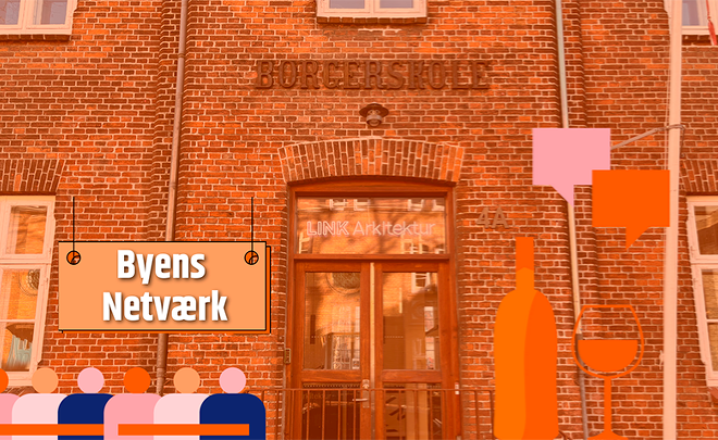 Reception og netværksbar - Byens Netværk i Aarhus