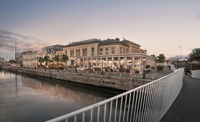 Transformation af Börshuset i Malmø og besøg hos arkitekterne Krook & Tjäder